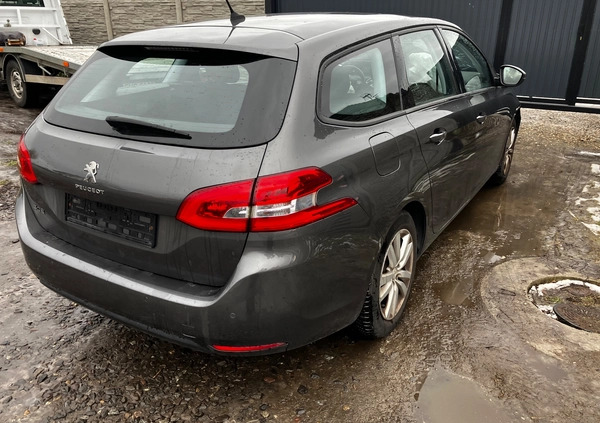 Peugeot 308 cena 18499 przebieg: 108000, rok produkcji 2018 z Wschowa małe 22